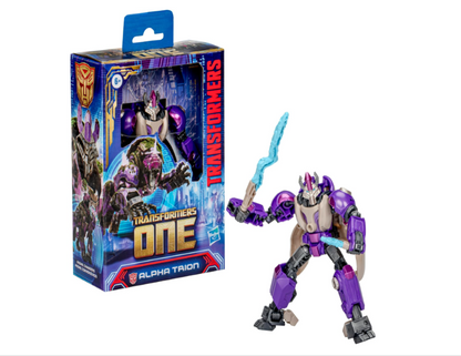 Transformers One Prime Changer Alpha Trion (5-Inch) Robot Action Figure – Interactive Toy for Boys and Girls Ages 6 and Up