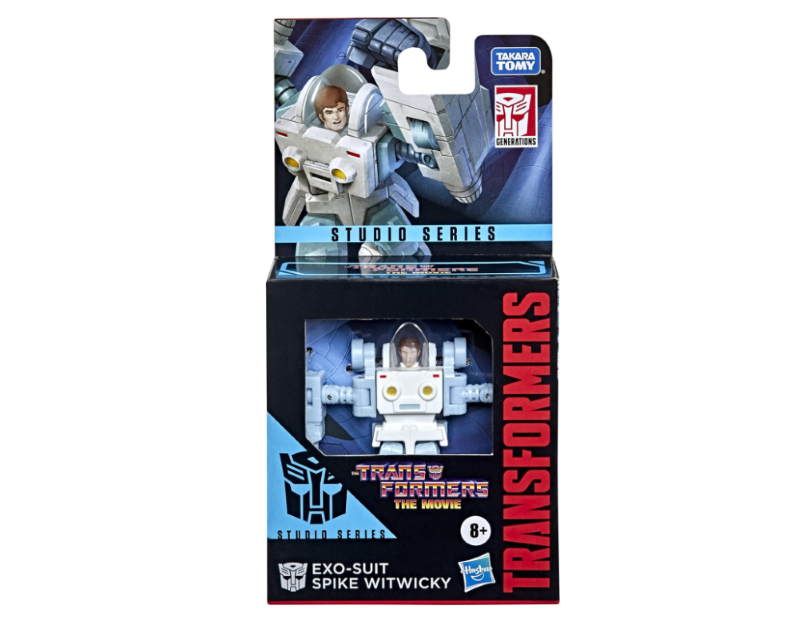 Transformers Studio Series Core Class Exo-Suit Spike Witwicky Action Figure - 3.5-Inch Collectible