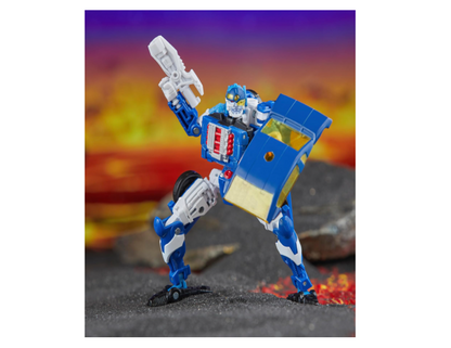 Transformers Legacy United Deluxe Class Robots in Disguise 2001 Universe Autobot Side Burn Action Figure