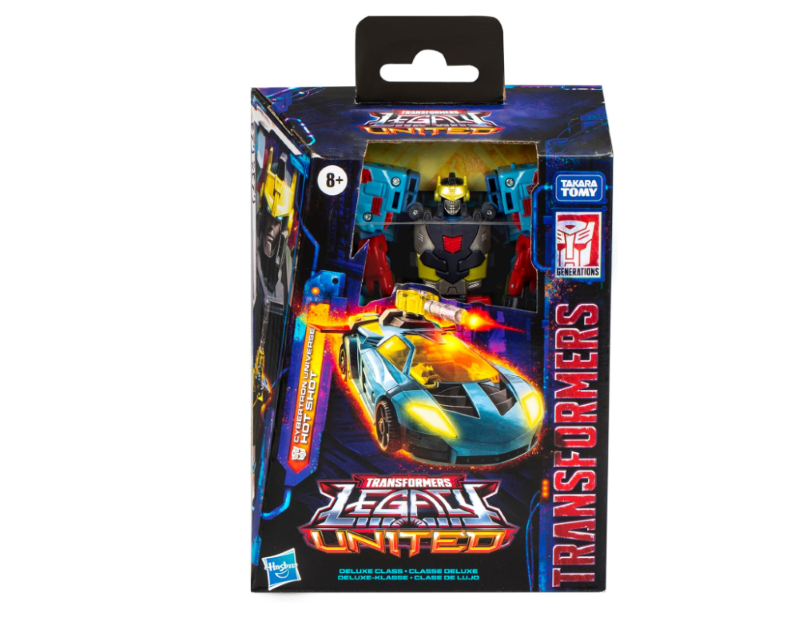 Transformers Legacy United Deluxe Class Cybertron Universe Hot Shot Action Figure