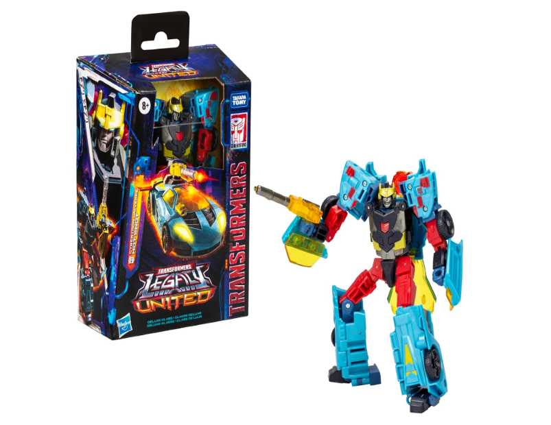 Transformers Legacy United Deluxe Class Cybertron Universe Hot Shot Action Figure