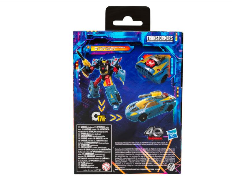 Transformers Legacy United Deluxe Class Cybertron Universe Hot Shot Action Figure