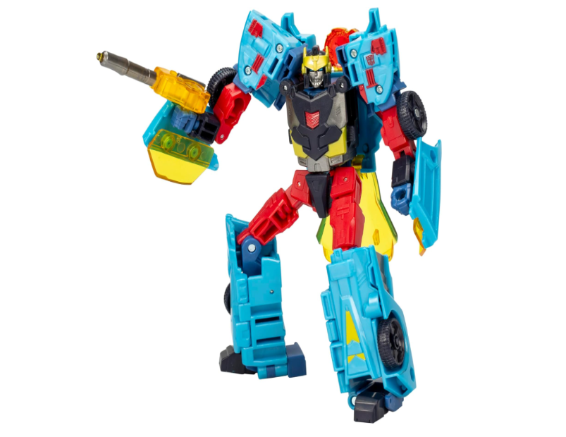 Transformers Legacy United Deluxe Class Cybertron Universe Hot Shot Action Figure - 5.5 Inches for Ages 8+