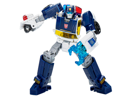 Transformers Legacy United Deluxe Class Rescue Bots Universe Autobot Chase Action Figure - Ages 8 and Up