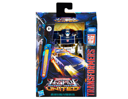 Transformers Legacy United Deluxe Class Rescue Bots Universe Autobot Chase Action Figure - Ages 8 and Up