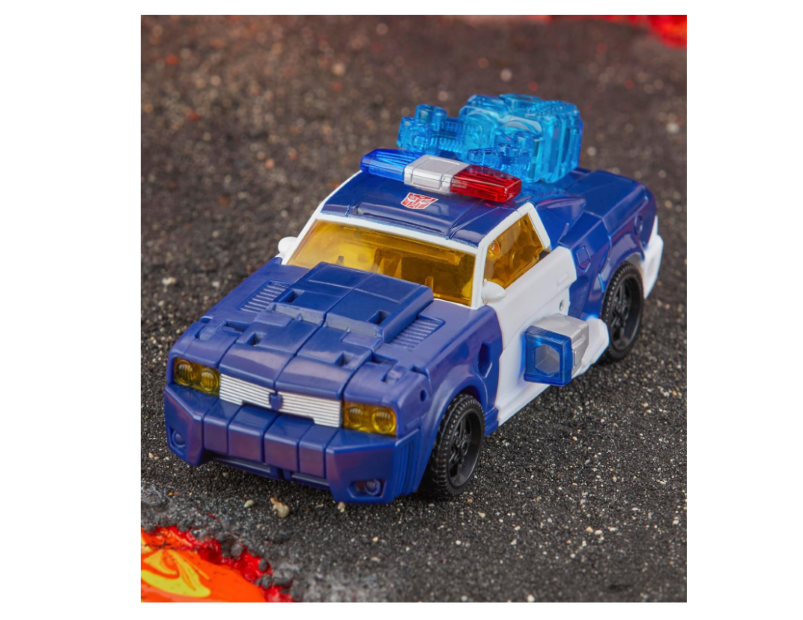 Transformers Legacy United Deluxe Class Rescue Bots Universe Autobot Chase Action Figure - Ages 8 and Up