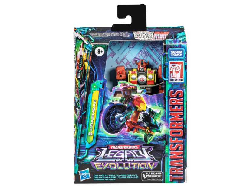 Transformers Legacy Evolution Deluxe Crashbar Action Figure - 5.5 Inch for Ages 8 and Up