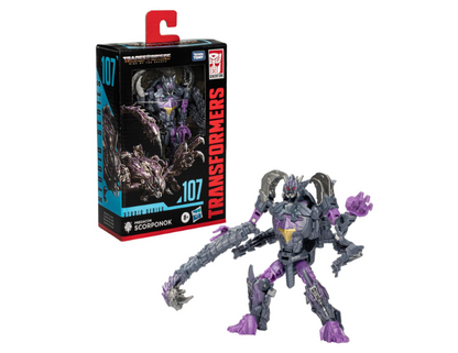 Transformers Studio Series Deluxe Predacon Scorponok Action Figure – Rise of The Beasts