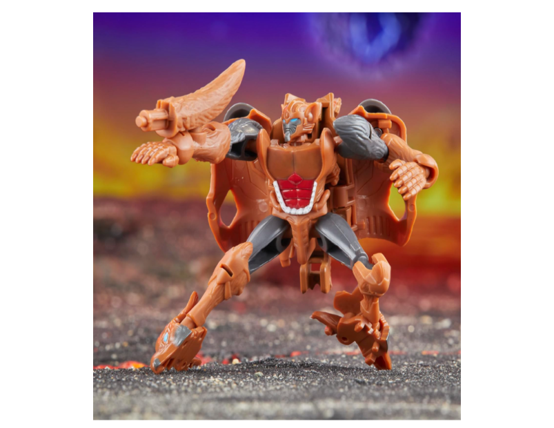 Transformers Legacy United Core Class Beast Wars II Universe Tasmania Kid Action Figure – 3.5 Inches