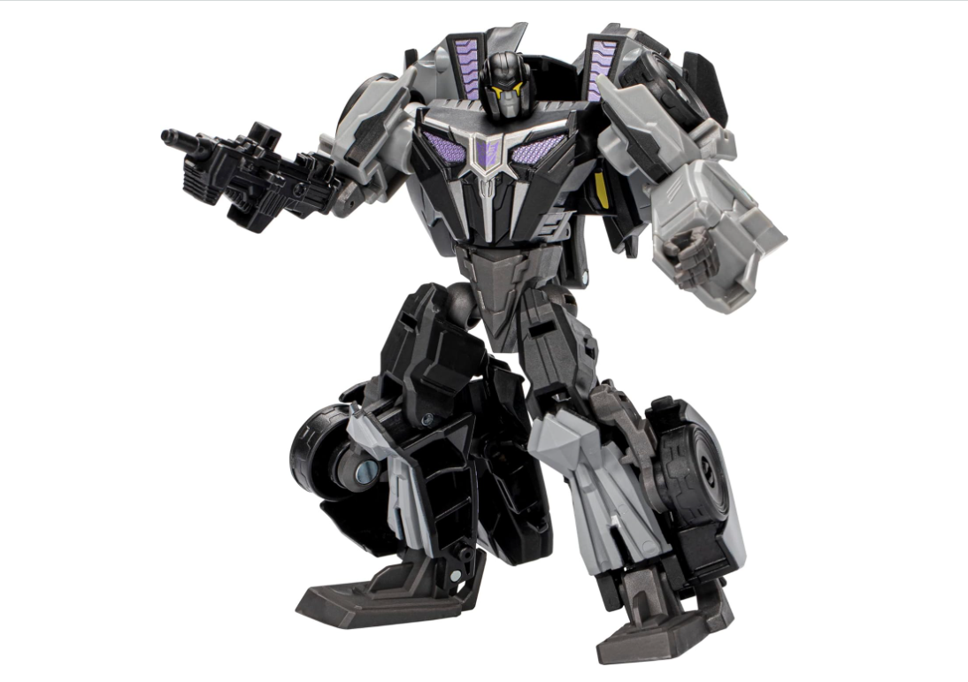 Transformers Studio Series Deluxe Class 02 Gamer Edition Barricade Action Figure – 4.5-Inch