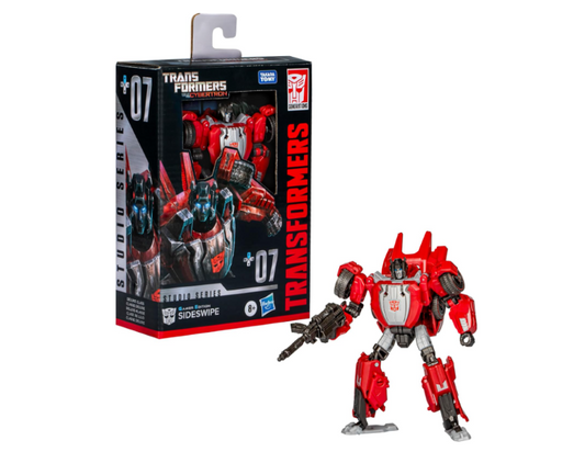 Transformers Studio Series Deluxe Gamer Edition Sideswipe Action Figure – 4.5 Inch