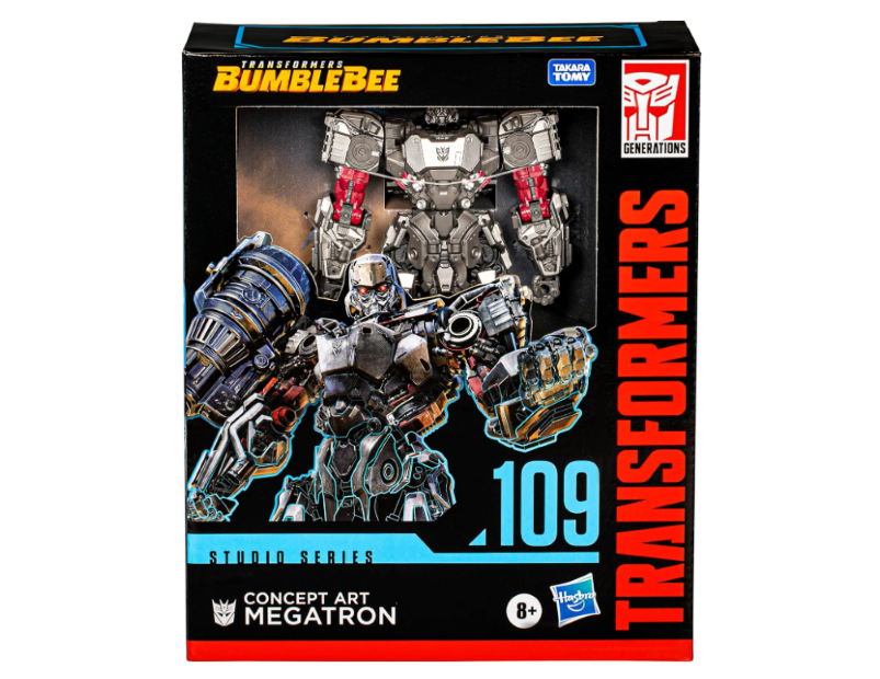 Transformers Studio Series Leader Bumblebee 109 Concept Art Megatron Action Figure – 8.5 Inch