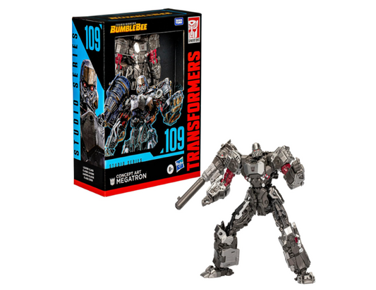 Transformers Studio Series Leader Bumblebee 109 Concept Art Megatron Action Figure – 8.5 Inch