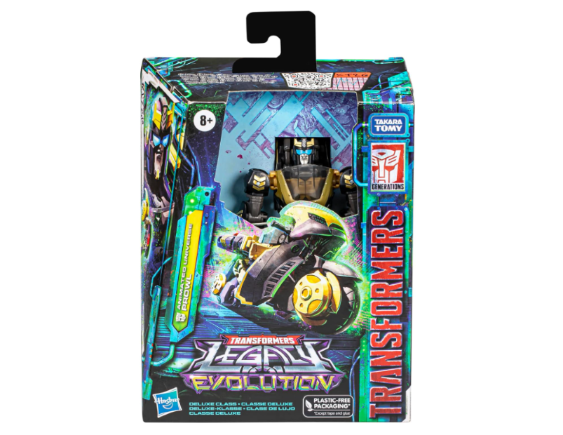 Transformers Toys Legacy Evolution Deluxe Animated Universe Prowl Action Figure – 5.5 Inch