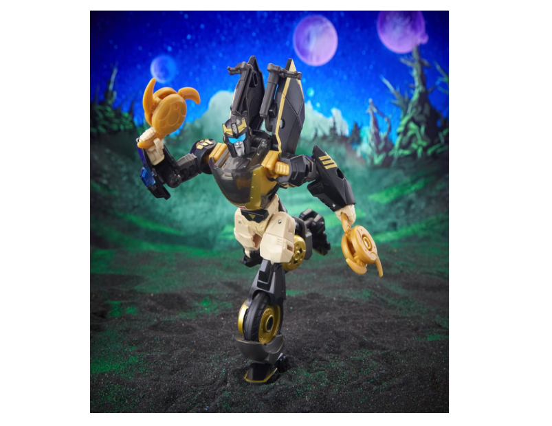 Transformers Toys Legacy Evolution Deluxe Animated Universe Prowl Action Figure – 5.5 Inch