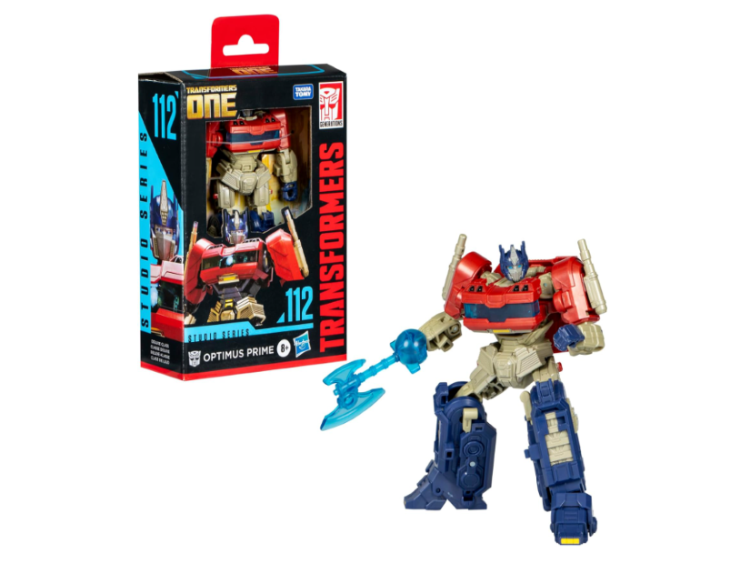 Transformers Toys Studio Series Deluxe Transformers: One 112 Optimus Prime Action Figure – 4.5 Inch