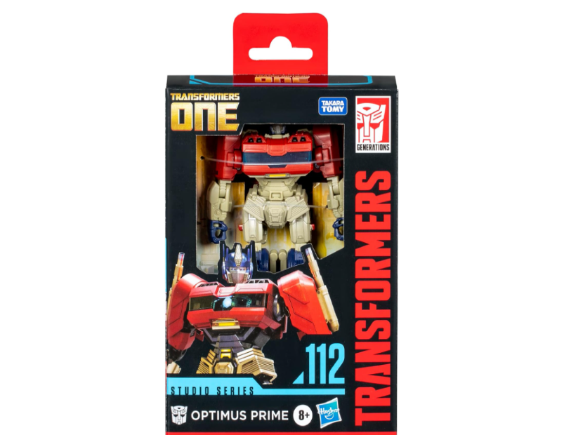 Transformers Toys Studio Series Deluxe Transformers: One 112 Optimus Prime Action Figure – 4.5 Inch