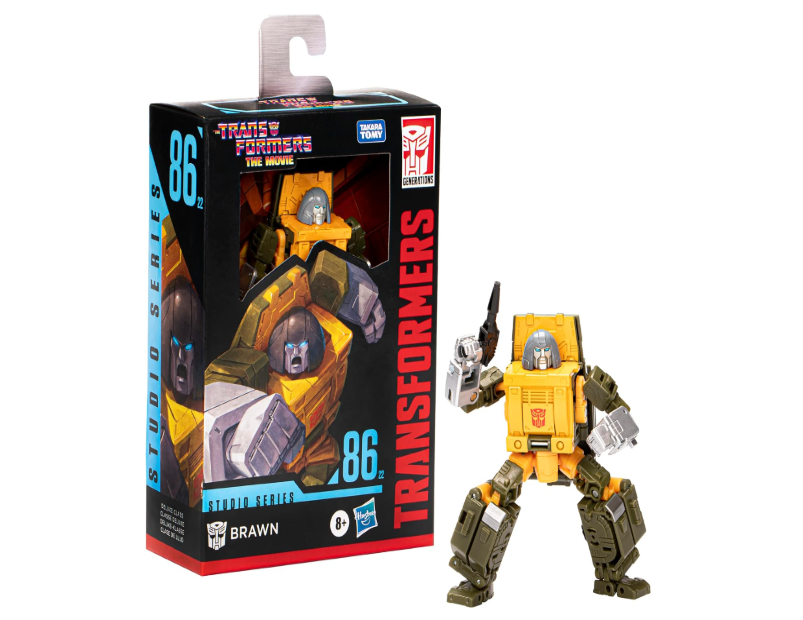 Transformers Studio Series Deluxe The Transformers: The Movie 86-22 Brawn Action Figure