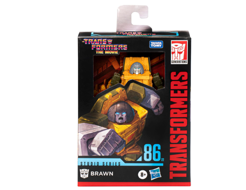 Transformers Studio Series Deluxe The Transformers: The Movie 86-22 Brawn Action Figure