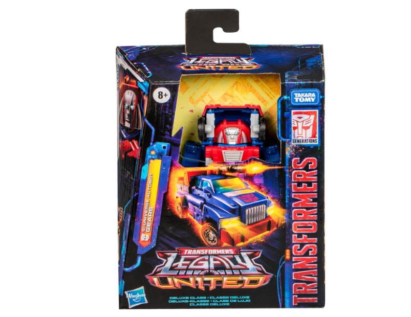 Transformers Legacy United Deluxe Class G1 Universe Autobot Gears - 5.5-Inch Converting Action Figure for Ages 8+