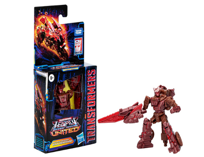 Transformers Legacy United Core Class Infernac Universe Bouldercrash - 3.5-Inch Converting Action Figure