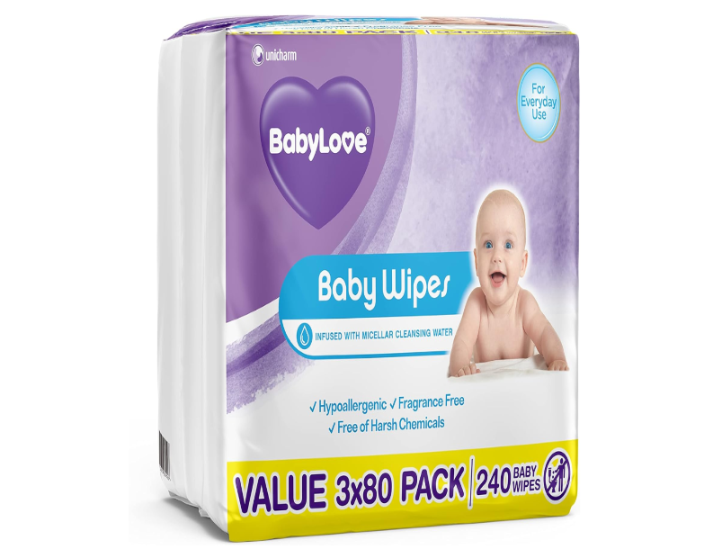 babylove wipes