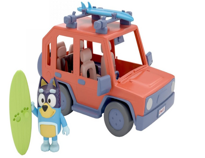 Bluey Heeler Family Cruiser Vehicle and Figure Pack