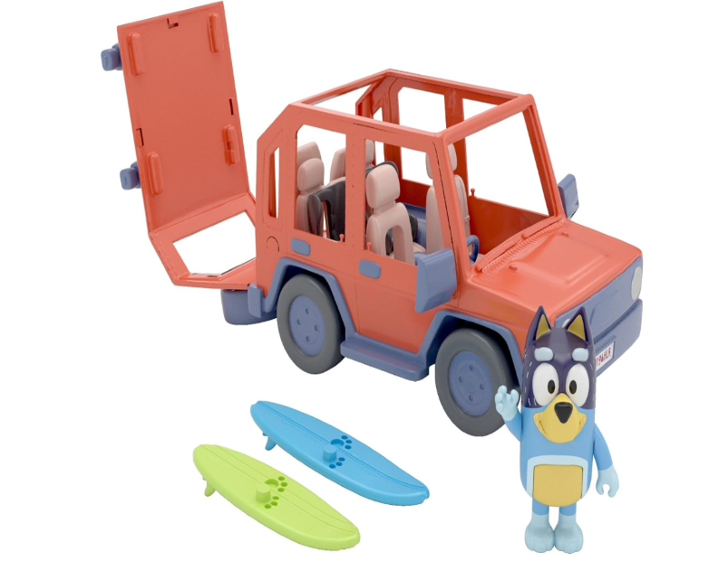 Bluey Heeler Family Cruiser Vehicle and Figure Pack