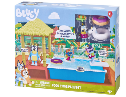 Bluey Tradies Ute Playset with Bluey and Sparky Figures