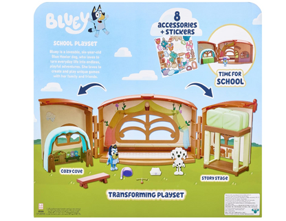 Bluey School Friends - Calypso's School Playset (Model 17337)