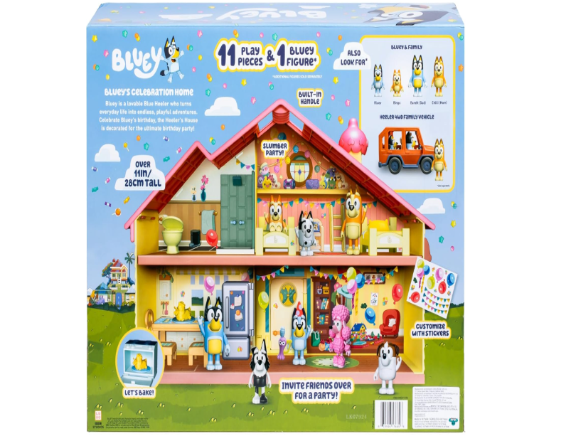 Bluey’s Celebration Home Playset - Celebrate Bluey’s Birthday!