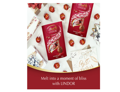 Lindt Lindor Milk Chocolate Box 333g