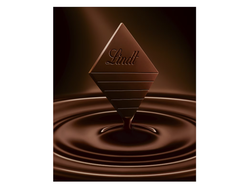 Lindt Excellence Dark Chocolate 70% Cocoa Block 100g - 2 Pack