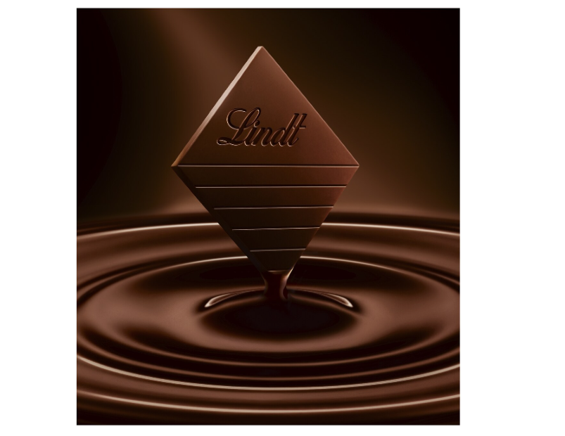 Lindt Excellence Dark Chocolate 70% Smooth Blend Cocoa Block 100g - 2 Pack