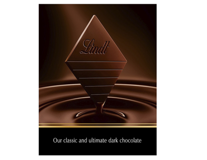 Lindt Excellence Salty Liquorice Dark Chocolate Block 100g - 2 Pack