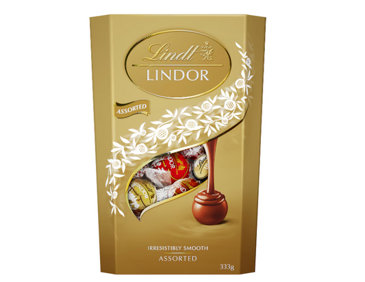 Lindt Lindor Assorted Chocolate Box 333g