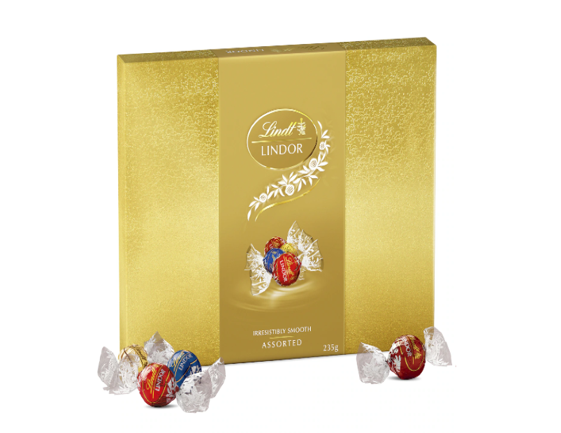 Lindt Lindor Assorted Chocolate Gift Box 235g