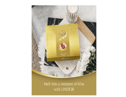 Lindt Lindor Assorted Chocolate Gift Box 235g