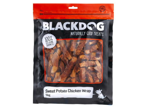 BLACKDOG | SWEET POTATO CHICKEN WRAP - 1KG