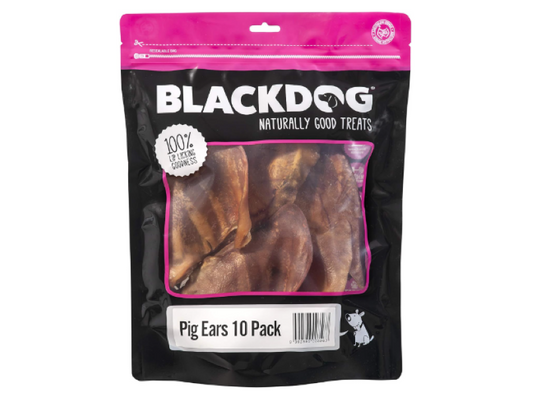 BLACKDOG | Pig Ears - 10 Pack