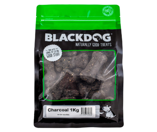 BLACKDOG | Charcoal Biscuits Dog Treats - 1kg