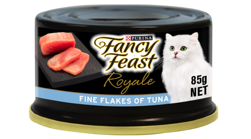 FANCY FEAST Royale Adult Wet Cat Food Fine Flakes of Tuna 24x85g