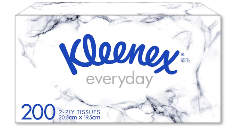 Kleenex Everyday | 2 Ply Facial Tissues 200 Count