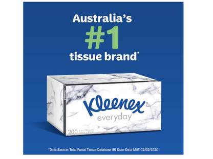 Kleenex Everyday | 2 Ply Facial Tissues 200 Count