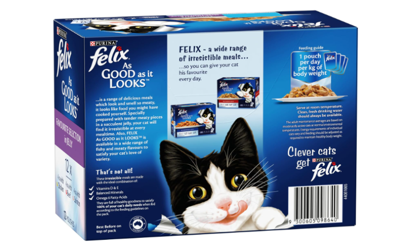 FELIX | As Good As It Looks Adult Wet Cat Food Favourites Selection - 60x85g