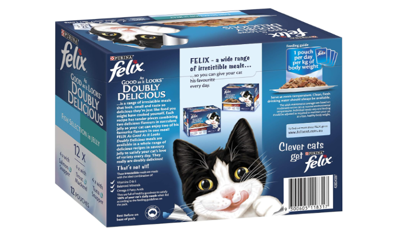 FELIX | As Good As It Looks Adult Wet Cat Food Fish Selection in Jelly - 60x85g