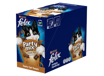 FELIX | Adult Cat Treats Seafood Party Mix - 8x60g