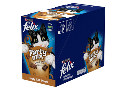 FELIX | Adult Cat Treats Seafood Party Mix - 8x60g