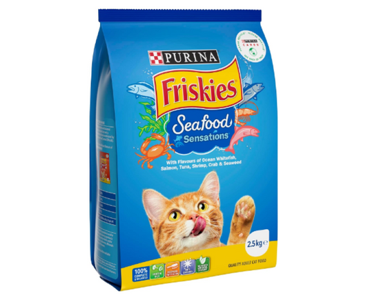 FRISKIES | Adult Dry Cat Food Seafood Sensations - 2.5kg