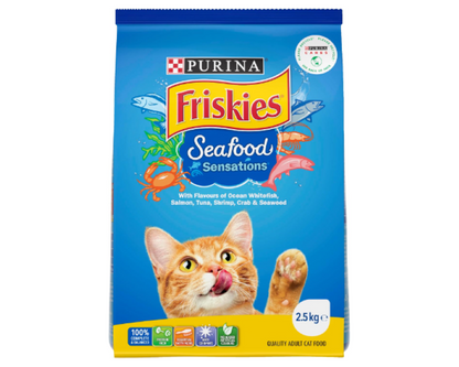 FRISKIES | Adult Dry Cat Food Seafood Sensations - 2.5kg